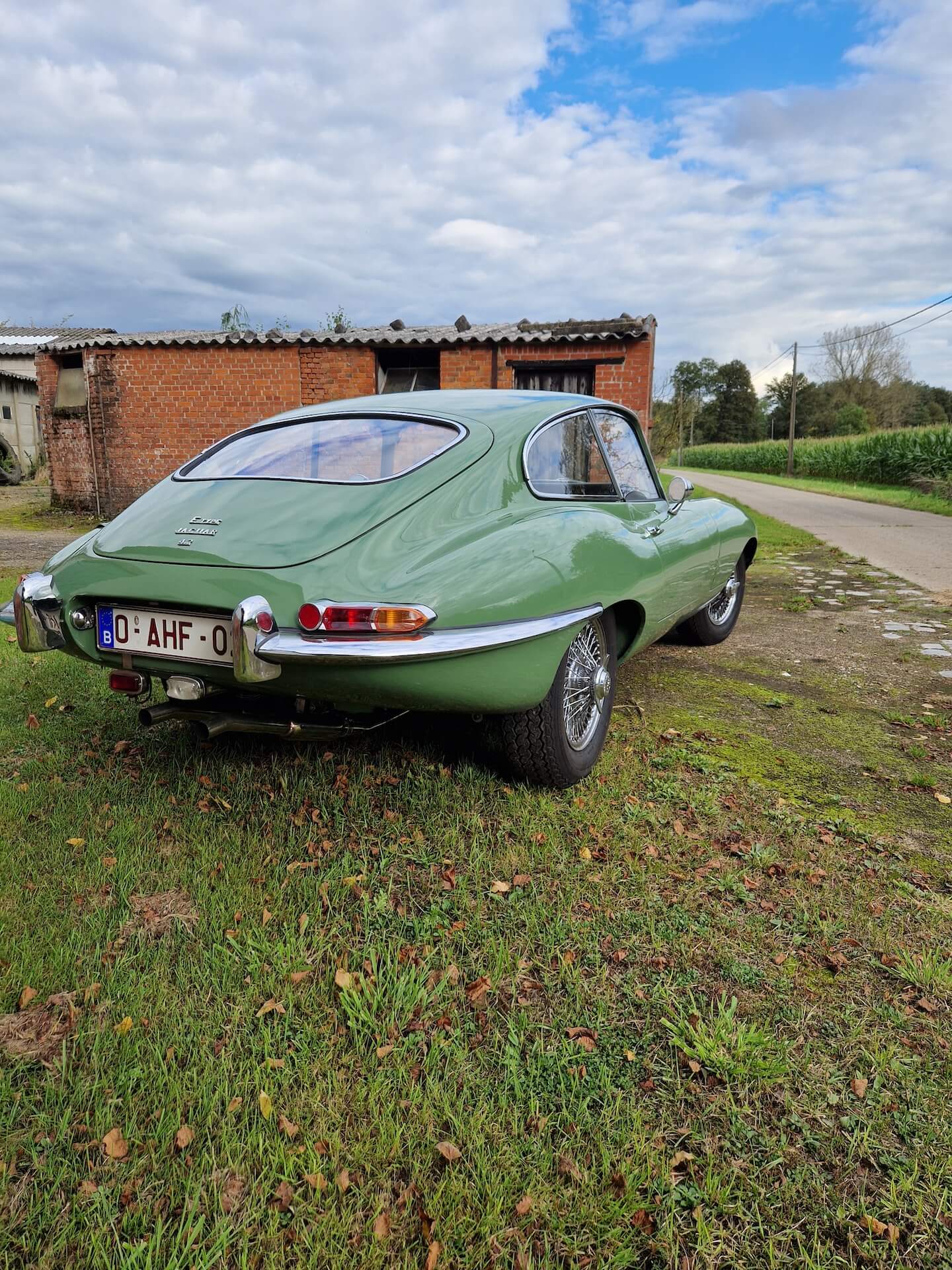 E type achterkant