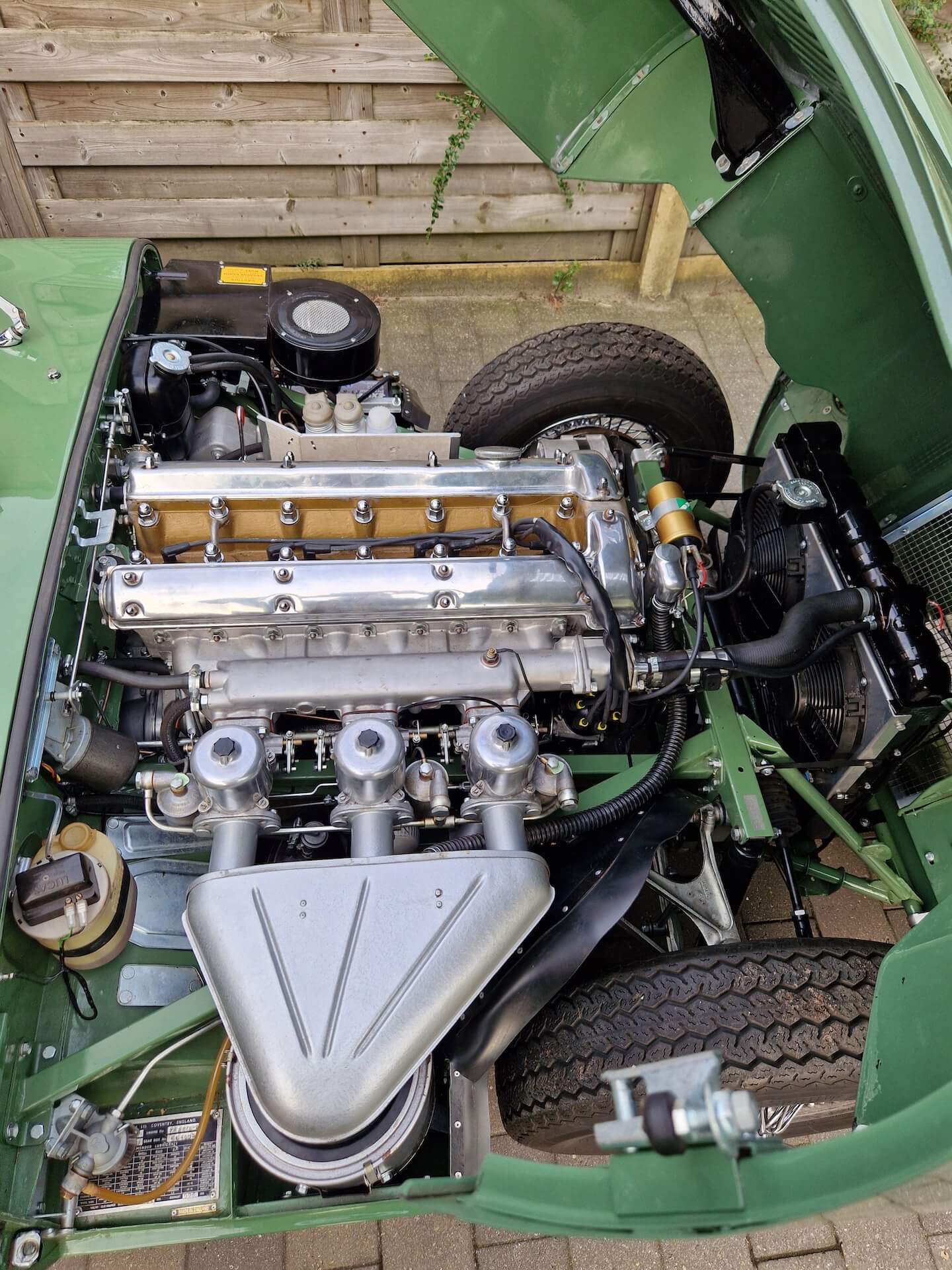 E type motorcompartiment