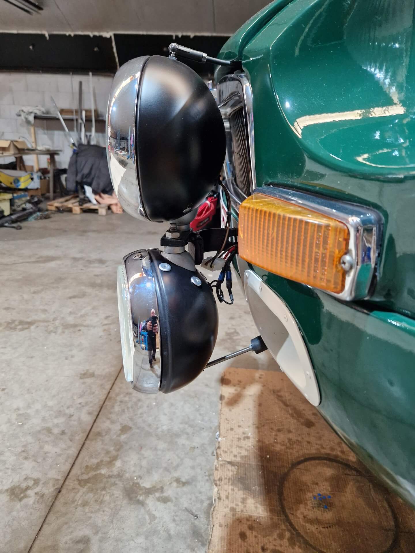 MGB verstralers links